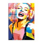 Wallity UV-802 Cuadro Decorativo de Vidrio Templado 70 x 100 cm Multicolor